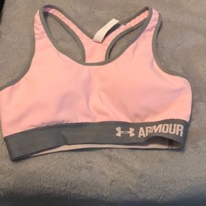 A sports bra